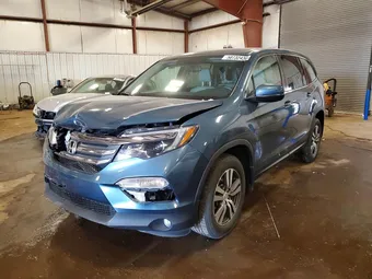 2017 Honda Pilot 5FNYF6H52HB080080 Lot 50732436