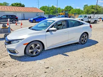 2019 Honda Civic 19XFC2F64KE003812 Lot 53036006