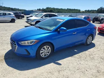 2017 Hyundai Elantra KMHD74LF4HU085767 Lot 53663416