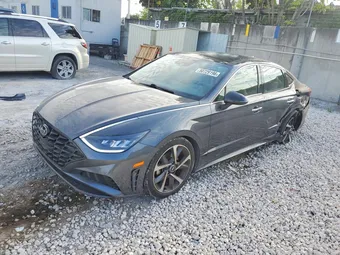 2021 Hyundai Sonata 5NPEJ4J22MH084583 Lot 50729196