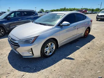 2020 Hyundai Elantra KMHD84LF4LU015370 Lot 55859786