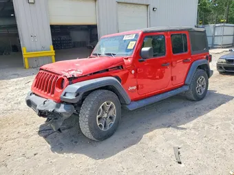 2018 Jeep Wrangler 1C4HJXDG8JW158987 Lot 53706446