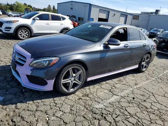 2015 Mercedes-Benz C-Class 55SWF4KB4FU042842 Lot 49990226