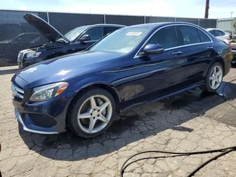 2015 Mercedes-Benz C-Class 55SWF4KB1FU009300 Lot 56980536