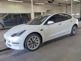 2022 Tesla Model 3 5YJ3E1EB1NF268319 Lot 57480976