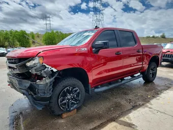 2021 Chevrolet Silverado 1500 1GCPYFED4MZ386610 Lot 54274566