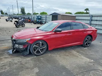 2021 Honda Accord 1HGCV1F46MA058081 Lot 55631976