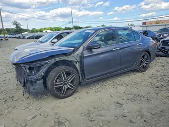 2017 Honda Accord 1HGCR2F14HA070820 Lot 55787946
