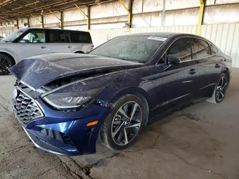 2021 Hyundai Sonata 5NPEJ4J27MH108487 Lot 48675506