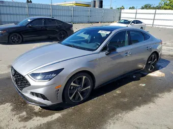 2023 Hyundai Sonata KMHL44J23PA280215 Lot 57202216