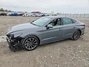 2022 Hyundai Sonata KMHL34J23NA180177 Lot 47610786
