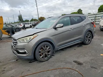 2017 Hyundai Santa Fe 5XYZW4LA2HG430524 Lot 52237596