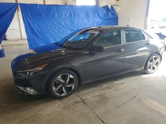 2021 Hyundai Elantra 5NPLN4AG2MH009793 Lot 49645036
