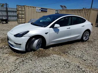 2022 Tesla Model 3 5YJ3E1EB7NF157273 Lot 56550526