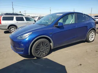 2021 Tesla Model Y Long 5YJYGDEE8MF091701 Lot 52938816