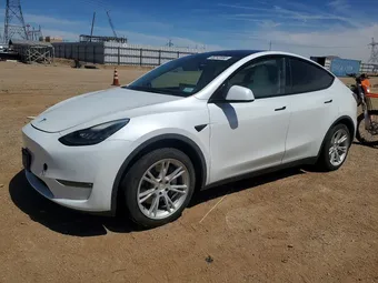 2021 Tesla Model Y 5YJYGDED9MF107024 Lot 48243466