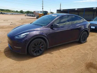 2021 Tesla Model Y Long 5YJYGDEE0MF088131 Lot 57720486