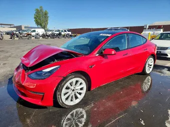 2022 Tesla Model 3 5YJ3E1EA2NF370770 Lot 57024366