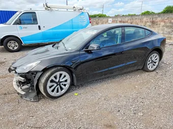 2022 Tesla Model 3 5YJ3E1EA9NF370278 Lot 56848026