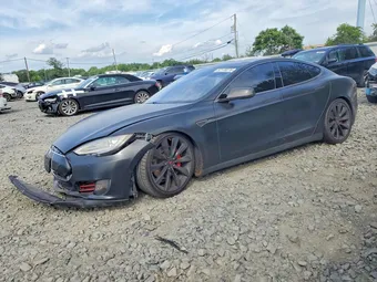 2015 Tesla Model S 5YJSA4H20FFP75444 Lot 57170276