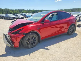2021 Tesla Model Y Long 5YJYGDEE0MF061334 Lot 49036376
