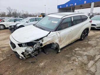 2021 Toyota Highlander 5TDJZRBH3MS132187 Lot 79628415