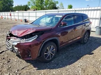 2019 Toyota Highlander 5TDJZRFH7KS721766 Lot 52893356