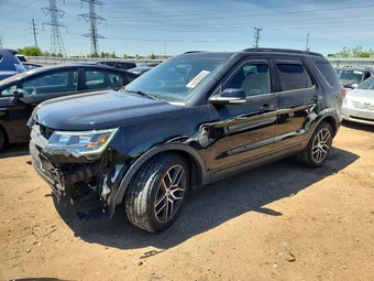 2017 Ford Explorer 1FM5K8GTXHGD03610 Lot 55326226