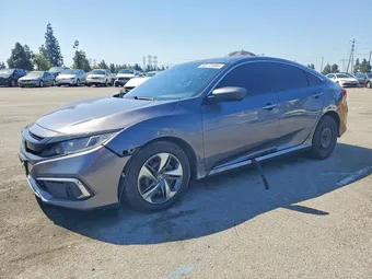 2020 Honda Civic 2HGFC2F66LH590389 Lot 50172466
