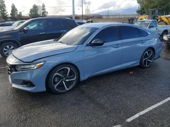 2021 Honda Accord 1HGCV1F40MA006509 Lot 78362485