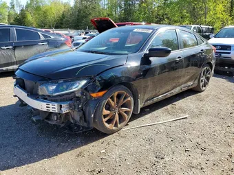 2019 Honda Civic 2HGFC2F80KH029816 Lot 53790586