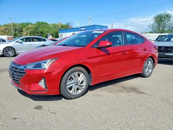 2019 Hyundai Elantra KMHD84LF4KU859911 Lot 54607986