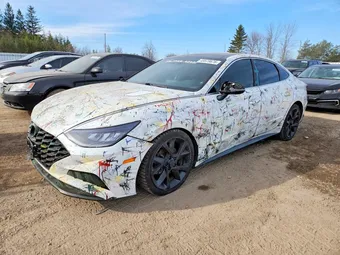 2021 Hyundai Sonata 5NPEJ4J22MH084261 Lot 49579676