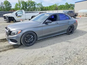 2017 Mercedes-Benz C-Class 55SWF6EB5HU210501 Lot 49885046