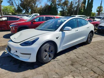 2022 Tesla Model 3 5YJ3E1EA8NF290101 Lot 56864586