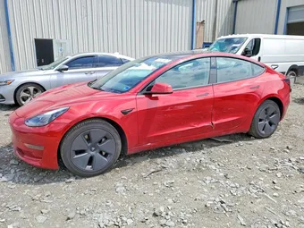 2022 Tesla Model 3 5YJ3E1EA1NF371005 Lot 56888596