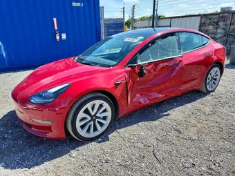 2022 Tesla Model 3 5YJ3E1EA0NF369827 Lot 57202156