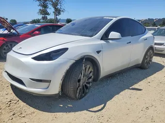 2022 Tesla Model Y 7SAYGDEFXNF406382 Lot 56183136