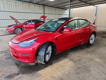 2022 Tesla Model 3 5YJ3E1EA1NF303982 Lot 55387596