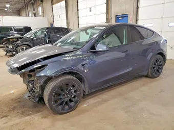 2021 Tesla Model Y Long 5YJYGDEE4MF278515 Lot 46488136
