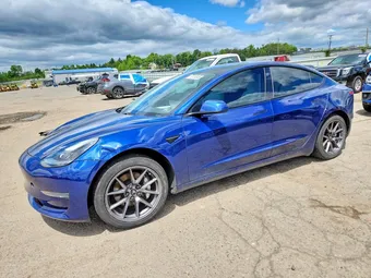 2021 Tesla Model 3 5YJ3E1EAXMF982875 Lot 53730956