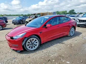 2022 Tesla Model 3 5YJ3E1EA6NF143890 Lot 55720006