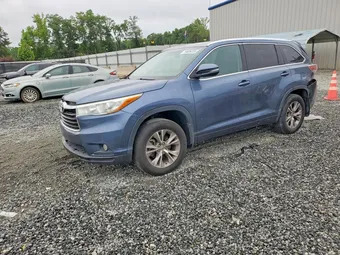 2015 Toyota Highlander 5TDJKRFH8FS131487 Lot 54686336