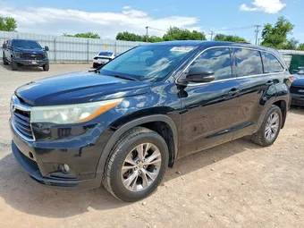 2015 Toyota Highlander 5TDZKRFH9FS056270 Lot 55047546