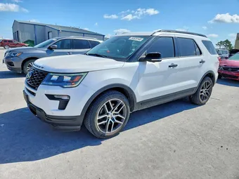 2018 Ford Explorer 1FM5K8GT6JGB30187 Lot 54525146