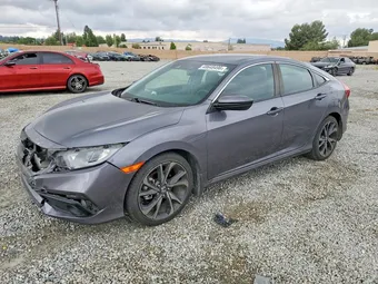 2021 Honda Civic 2HGFC2F87MH518264 Lot 48648496