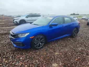 2019 Honda Civic 2HGFC2F89KH586529 Lot 54324266