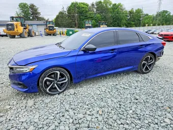2021 Honda Accord 1HGCV1F45MA030692 Lot 51606206