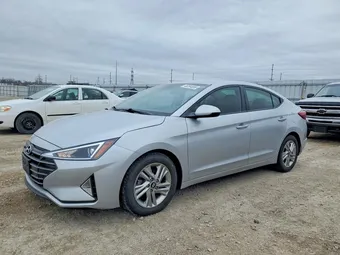 2019 Hyundai Elantra KMHD84LF3KU746287 Lot 48394086