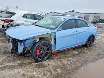2025 Hyundai Elantra N KMHLW4DK4SU035274 Lot 78182765